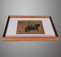 华龙书画装裱配框服务案例