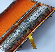 华龙书画装裱案例